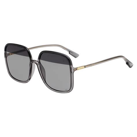 Sostellaire1 oversized sunglasses Dior Grey in Plastic 